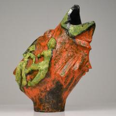 Bird Sculpture in Dutch Cobra Style with Dancing Figures - 3027545