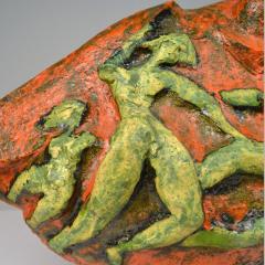 Bird Sculpture in Dutch Cobra Style with Dancing Figures - 3027548