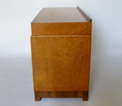 Birds Eye Maple and Walnut Art Deco Desk - 355197