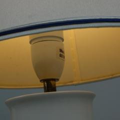 Birger Kaipiainen A Pair of Birger Kaipiainen Pansy Limited Edition Table Lamps Arabia 1980s - 4621687