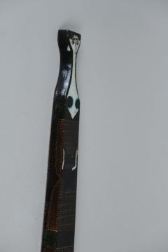 Birger Kaipiainen A Sizeable Birger Kaipiainen Faience Wall Relief Standing Lady R rstrand 1950s - 4621677