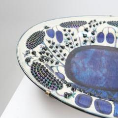 Birger Kaipiainen Birger Kaipiainen Very Large Ceramic Plate Plums and Berries Arabia 1970s - 4305097
