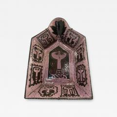 Birger Kaipiainen Large Birger Kaipiainen Faience Wall Relief 9 Women a Rose R rstrand 1950s - 4633781