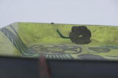 Birger Kaipiainen Large Surreal Green Garden Birger Kaipiainen Faience Wall Relief R rstrand 1950s - 4621656
