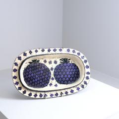 Birger Kaipiainen Unique Birger Kaipiainen Decorative Ananas 4 leaf Clover Dish Arabia 1960s - 4423424