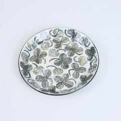 Birger Kaipiainen Unique Birger Kaipiainen Lucky Dish Four Leaf Clover Arabia 1970s - 4304953