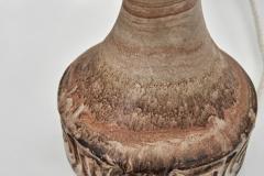 Birte Vedel Howard Glazed Stoneware Table Lamp by Birte Vedel Howard Denmark ca 1960s - 4741937