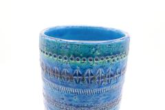 Bitossi Blue Glazed Ceramic Vase - 2845538