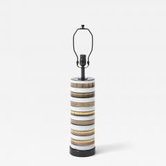 Bitossi White Gold Striped Lamp - 4809988
