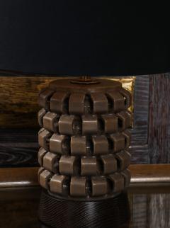 Bittersweet Glazed Mini Hex Lamp - 4510180