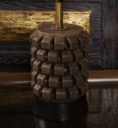 Bittersweet Glazed Mini Hex Lamp - 4510184