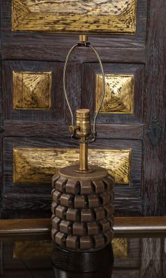 Bittersweet Glazed Mini Hex Lamp - 4510185