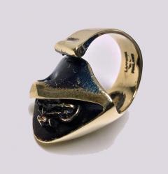 Bj rn Weckstr m for Lapponia Abstract Ring circa 1970 - 1056423