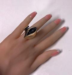 Bj rn Weckstr m for Lapponia Abstract Ring circa 1970 - 1056426