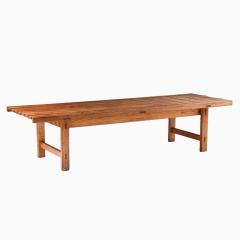 Bj rnums M belfabriker Swedish Bench or Side Table in Oak by Hugo Svensson - 847149