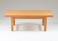 Bj rnums M belfabriker Swedish Midcentury Bench in Oak by Hugo Svensson 1960s - 1353727