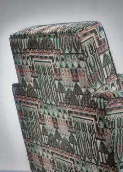 Bjorn Tragardh Bj rn Tr g rdh pair of club chairs with original Art Nouveau upholstery 1930s - 894004