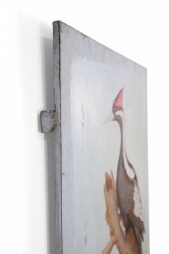 Black And Red Crested Pileated Woodpecker Painting - 3176692