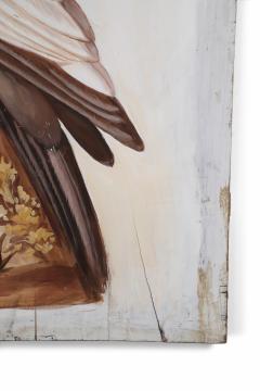 Black And Red Crested Pileated Woodpecker Painting - 3176696