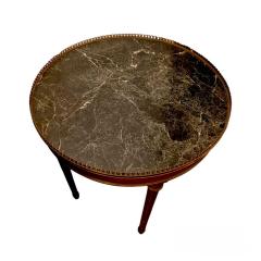 Black Bouillotte Style Table - 3816158