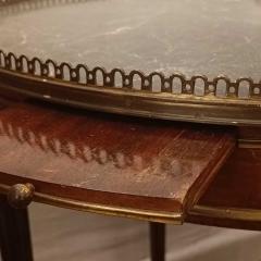 Black Bouillotte Style Table - 3816159