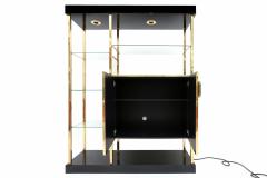 Black Brass Etagere - 264191