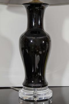 Black Ceramic Lamp - 1095446