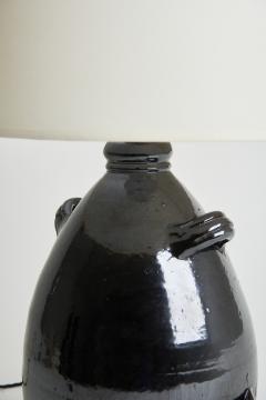 Black Ceramic Table Lamp - 2044904