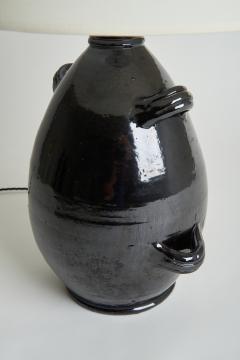 Black Ceramic Table Lamp - 2044910