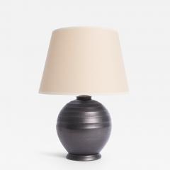 Black Ceramic Table Lamp - 4684260