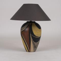 Black Ceramic Vase Shape Table Lamp - 1458103