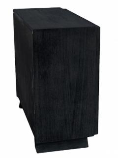 Black Cerused Mid Century Dresser - 1974270