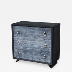 Black Cerused Mid Century Dresser - 1974947