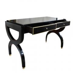 Black Colour Writing Desk Attributed To Paolo Buffa - 1686424