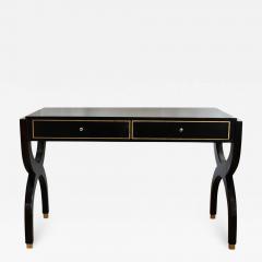 Black Colour Writing Desk Attributed To Paolo Buffa - 1698377