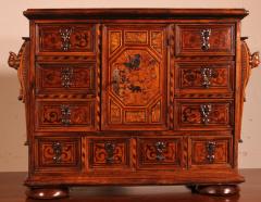 Black Forest Cabinet Dated 1590 With Its Base - 3205548