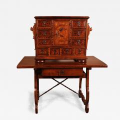 Black Forest Cabinet Dated 1590 With Its Base - 3210343