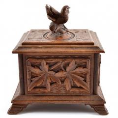 Black Forest Hand Carved Box C A 1900s - 147029