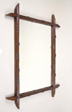 Black Forest Wall Mirror Hand Carved Austria circa 1880 - 3525997