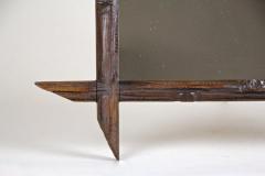 Black Forest Wall Mirror Hand Carved Austria circa 1880 - 3526001