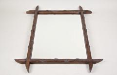 Black Forest Wall Mirror Hand Carved Austria circa 1880 - 3526005