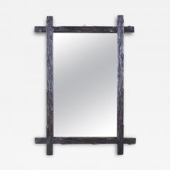 Black Forest Wall Mirror Hand Carved Austria circa 1880 - 3993546