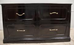 Black French 4 Drawer Cabinet - 3084381