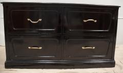 Black French 4 Drawer Cabinet - 3084387