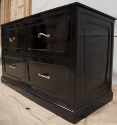 Black French 4 Drawer Cabinet - 3084388