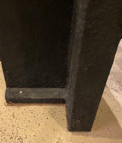Black Geometric Sculpture by Ursula Meyers Conceptual Artist - 2955033