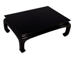 Black High Gloss Polished Coffee Table - 2681011