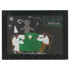 Black Joe Jackson Folk Art Acrylic Painting Nikis Fortuns by Black Joe Jackson - 2381184
