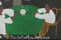 Black Joe Jackson Folk Art Acrylic Painting Nikis Fortuns by Black Joe Jackson - 2381187