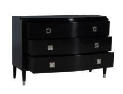 Black Lacquered Chest of Drawers Mayfair Dresser by Ralph Lauren - 1992771